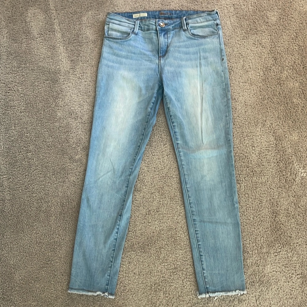 Kut from the Kloth Brigitte Ankle Skinny light Jean Size 8